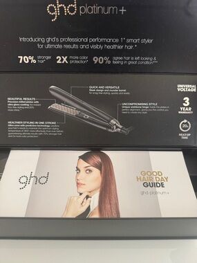 ghd platinum+ Black Styling Iron